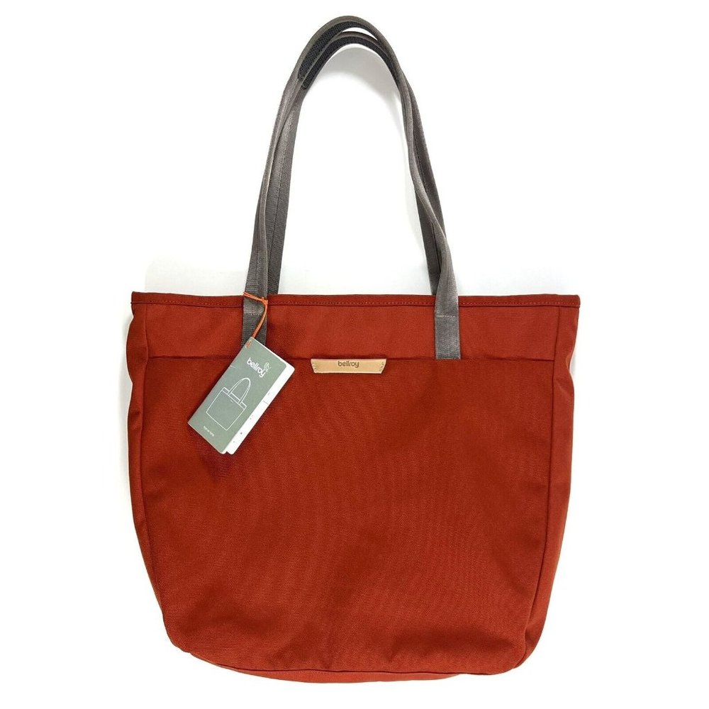 Bellroy Tokyo Tote Laptop Carry All Day Travel Bag Red Ochre Commute Work